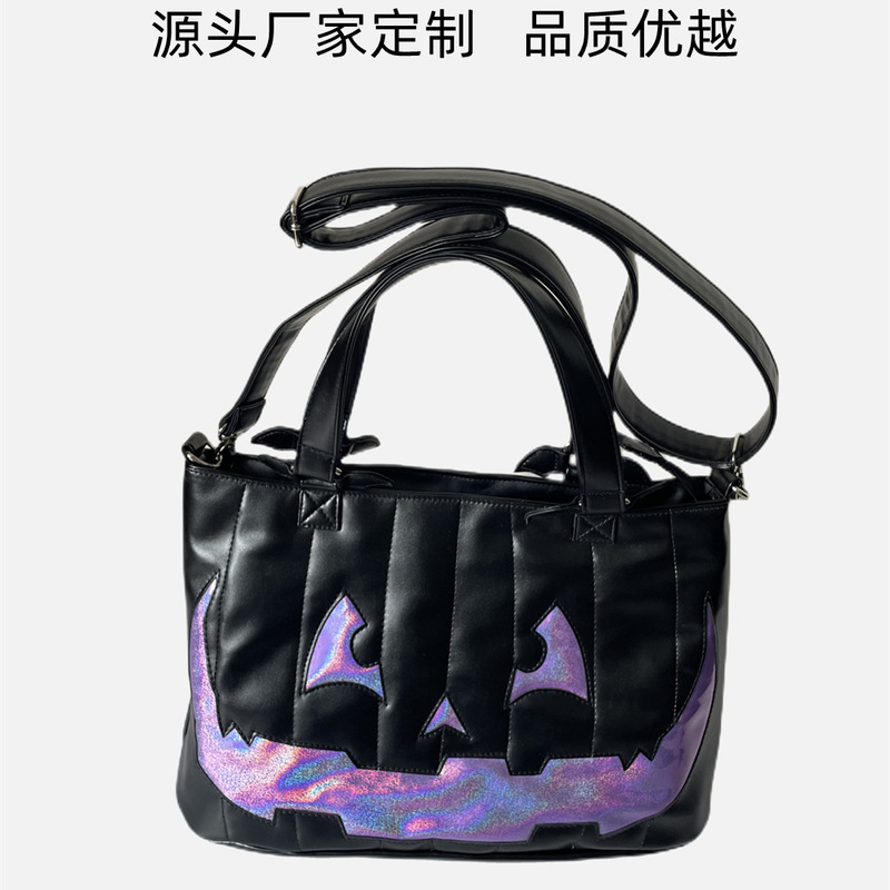 Customized Bag New 20.22million St. Day Women's Bag Funny Easiest for Match Pumpkin Demon Bag Fashion Shoulder Bag Customized Bag New 20.22million St. Day Women's Bag Funny Easiest for Match Pumpkin Demon Bag Fashion Shoulder Bag