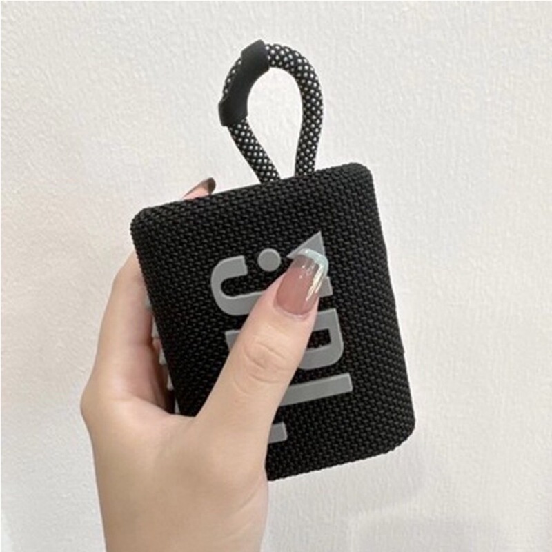 Suitable for Cross-Border Use, Go3 Gold Brick Third-Generation Bluetooth Wireless Speaker, Portable Outdoor Subwoofer, Hifi Audio, Drawstring Go3