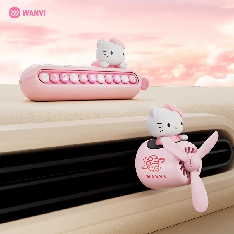 Hello Kitty, aromatherapy, airplane strongly flavoured, decorations, new collection