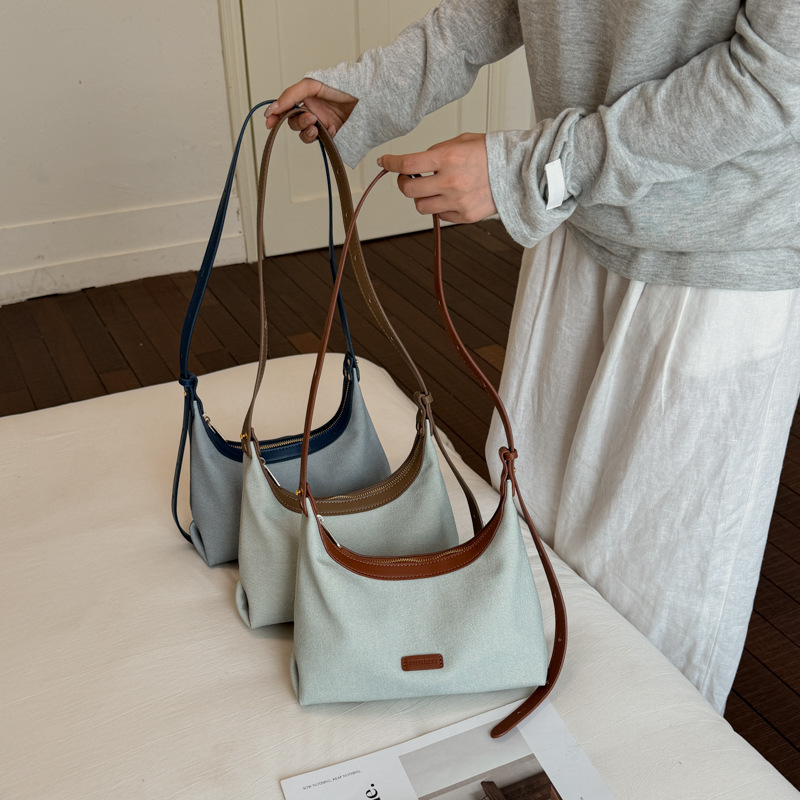 Coreano retro simple bolso de bolsas de bolsas de image 5