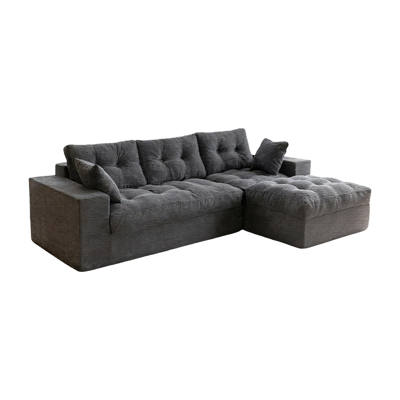 Explosión transfronteriza 32D sofá esponja comprimida sillón de sala de estar módulo de sofá combinado suelo sofá no necesita instalación