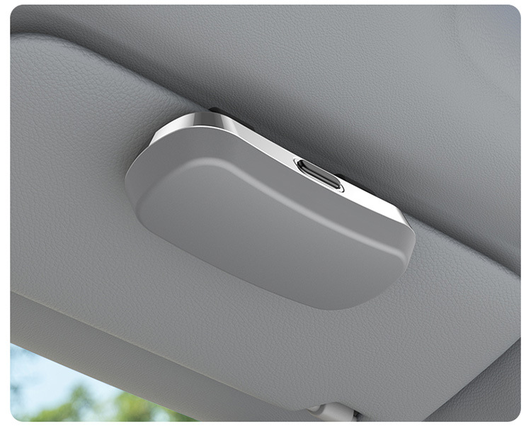 Car Sunglasses Box Car Glasses Case Storage Box Glasses Holder High-End New Sun Visor Glasses Clip Sunglasses