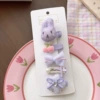10-Purple cherry press clip