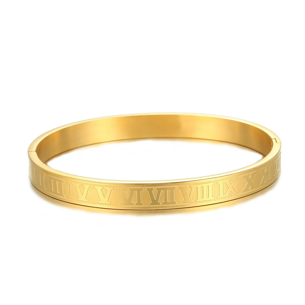 Fashionable trend bracelet for men and women stainless steel, European style