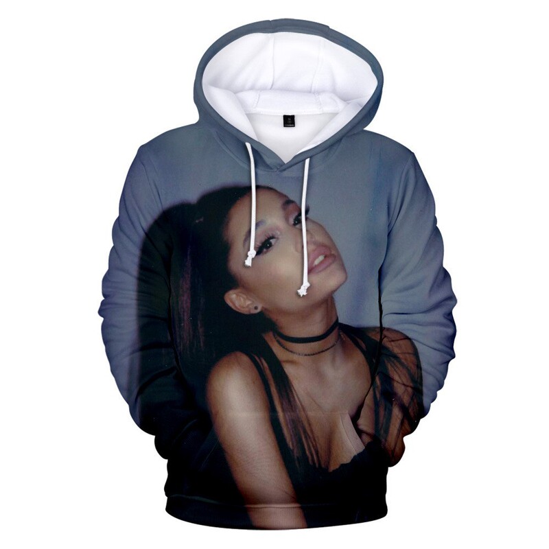 Hot stars with Ariana Grande 3D printing A sister peripheral sweater hoodie cosplay Hot stars with Ariana Grande 3D printing A sister peripheral sweater hoodie cosplay