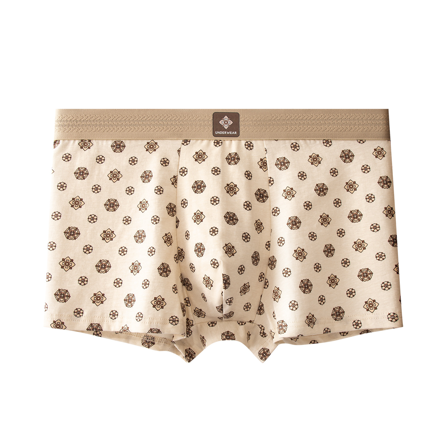 Otoño y invierno nuevas pantalones interiores de hombre impresión de algodón transpirable 10A cómodas pantalones deportivos de ángulo plano