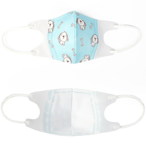 Class A certified yaso baby 6mm seersucker ear straps 2 layers of meltblown cloth disposable 3D three-dimensional protection