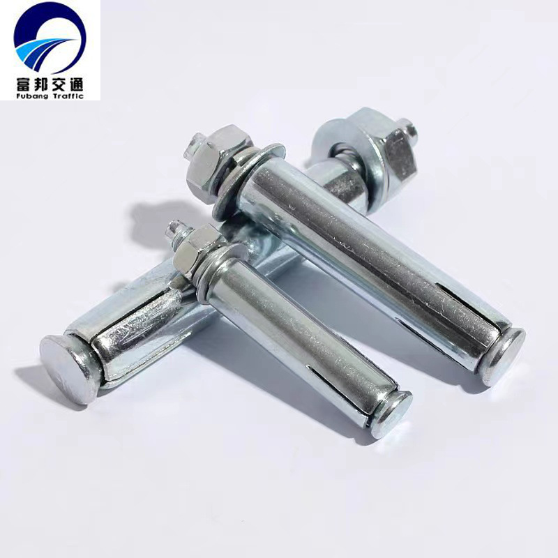 镀锌外六角加长膨胀螺丝 减速带立柱专用钉吊装螺丝 内外膨胀螺丝