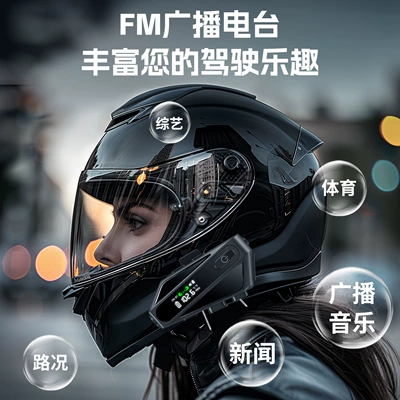 E-commerce New Bluetooth Helmet Motorcycle Helmet Headset