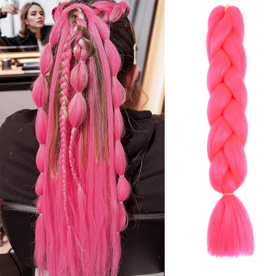 Trenzas Africanas Sintéticas de Fibra de Alta Temperatura para Crochet image 20