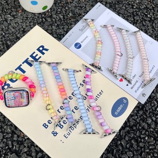 ��ɫ��Ͱ�ܛ�Ǿ�Ȧ�펧�m���O���ֱ�iwatch11��987654Ultra/SE
