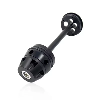 Suitable for Bmw Waterbird R1200Gs R1250Gs Adv Modified Transmission Shaft Anti-Fall Ball Rear Axle Protection Parts (Motorcycle bumper) - black