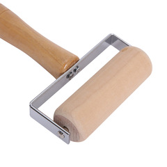 廚房工具木質滾輪擀麵杖木質滾軸雙頭單頭擀麵杖擀餃子皮麵條工具