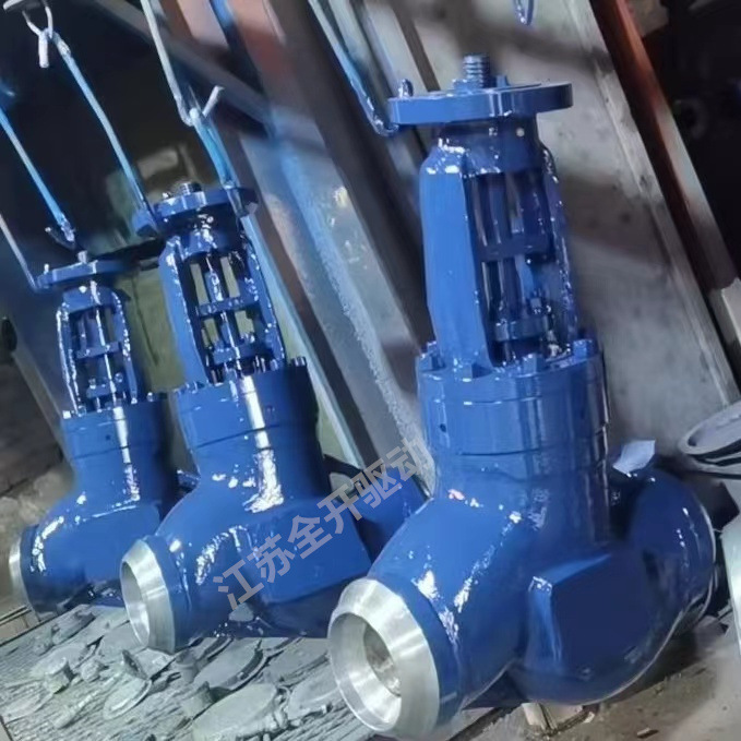 J961Y-P54/170V智能一体式电动铬钼钢截止阀 焊接截止阀DN25