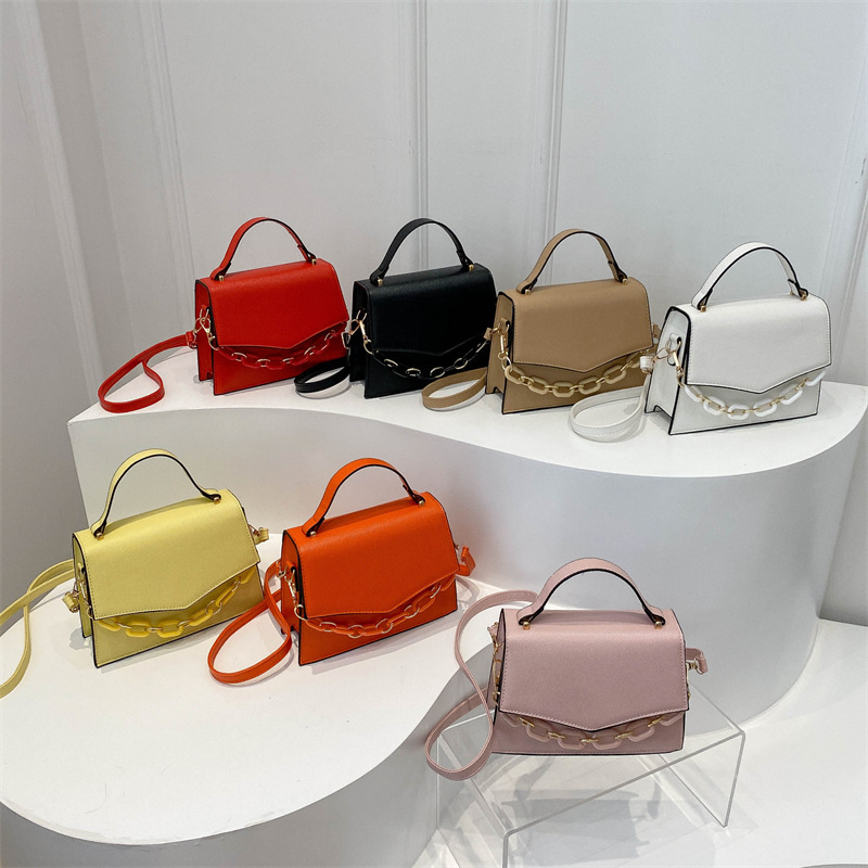 2024 nueva moda bolsos creativos personales dulces bolsos de hombro de verano nuevo bolso pequeño simple bolso de mujer