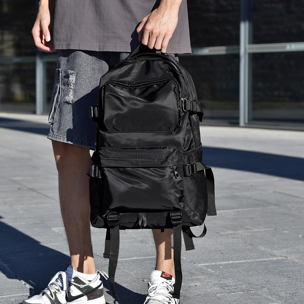 Mochila de tendencia transfronteriza, mochila de hombro de hombre, bolso de viaje de gran capacidad, bolso de escuela de estudiantes de secundaria, bolso de moda, bolso de ocio de hombre