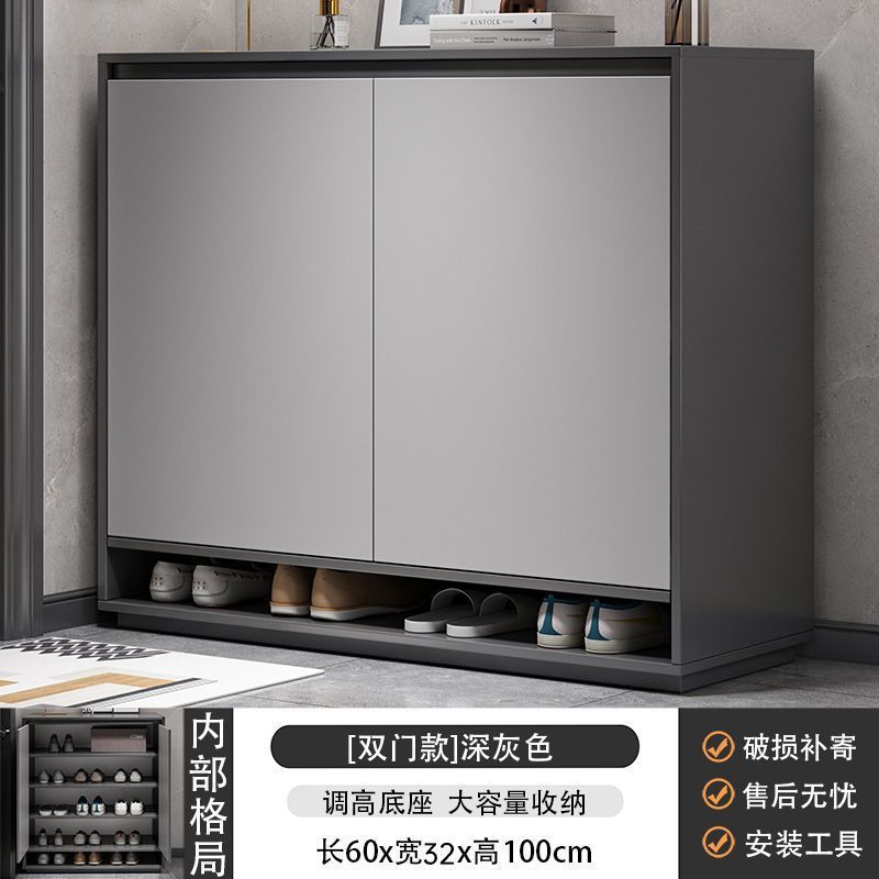 鞋柜家用门口外楼道入户玄关柜新款2024爆款走廊简易收纳储物鞋架|undefined