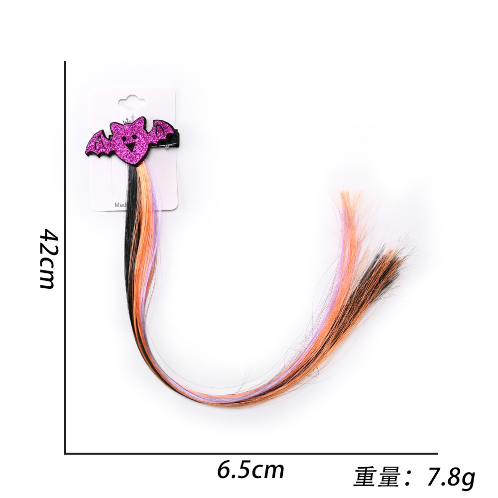 Halloween horquilla de pelo flotante-murciélago púrpura