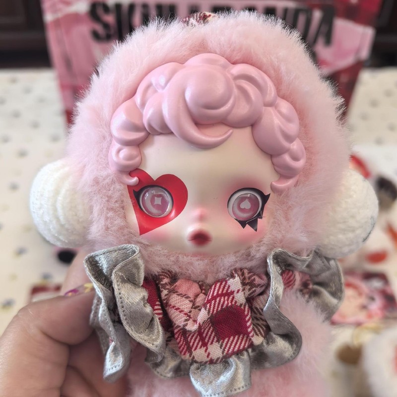 POPMART泡泡玛特SKULLPANDA冬日乐章系列SP毛绒公仔盲盒玩具礼物|undefined