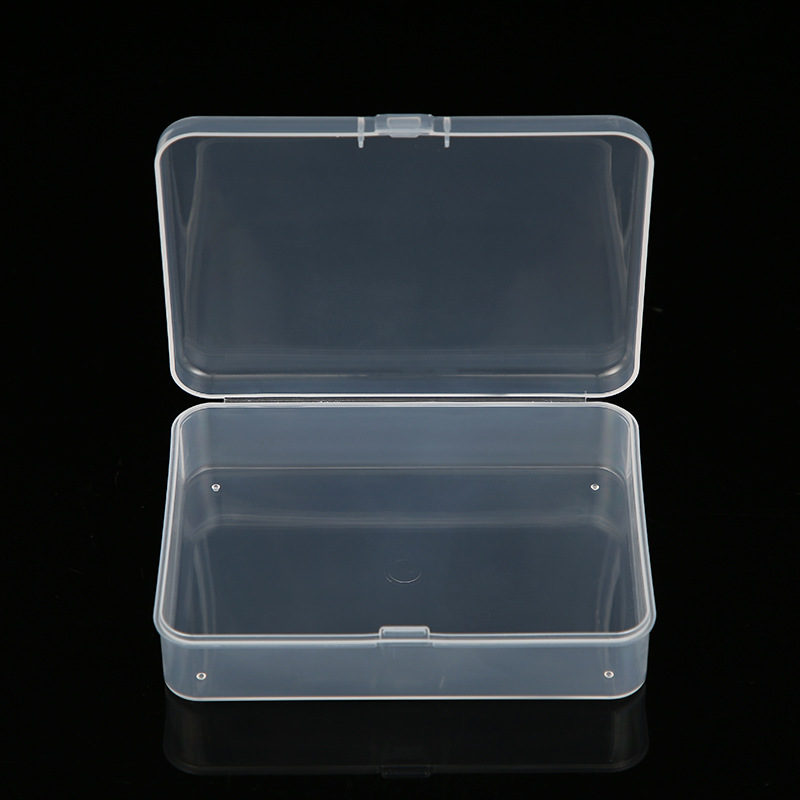 メーカー直販ppプラスチックケース長方形透明漁具包装ケース小物ケース白い文房具収納ケース