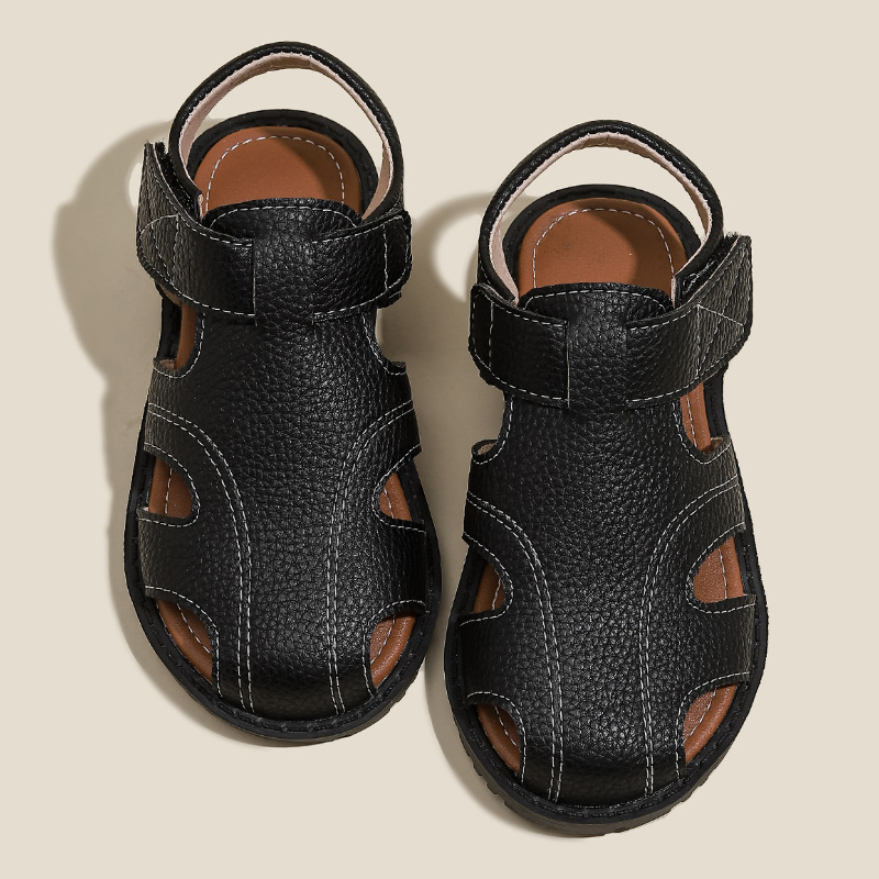 black sandals for boys