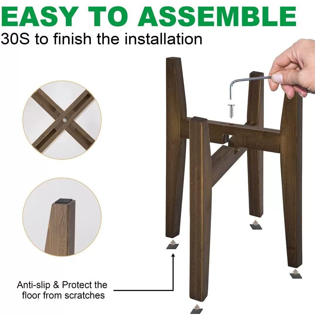 Кросс-бордерная съемная телескопическая подставка для цветов, уличная и домашняя подставка для цветочных горшков, кронштейн для декора дома и сада