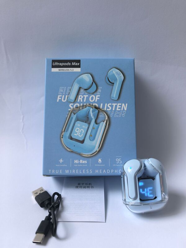 国境を越えたホットスタイル透明世代ワイヤレスヘッドセット Ari31 デジタルディスプレイ HK3 ゲーム Bluetooth ヘッドセット tws ヘッドセット卸売|undefined