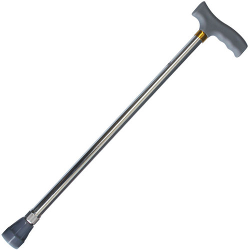 Old Man's Walking Stick Outdoor Home Telescopic Adjustable Aluminum Anti-Slip Thickened 2 Section Multifunctional Walking Cane