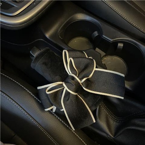 Car handbrake cover gear cover cartoon cute universal gear cover gear protection cover car interior decoration set