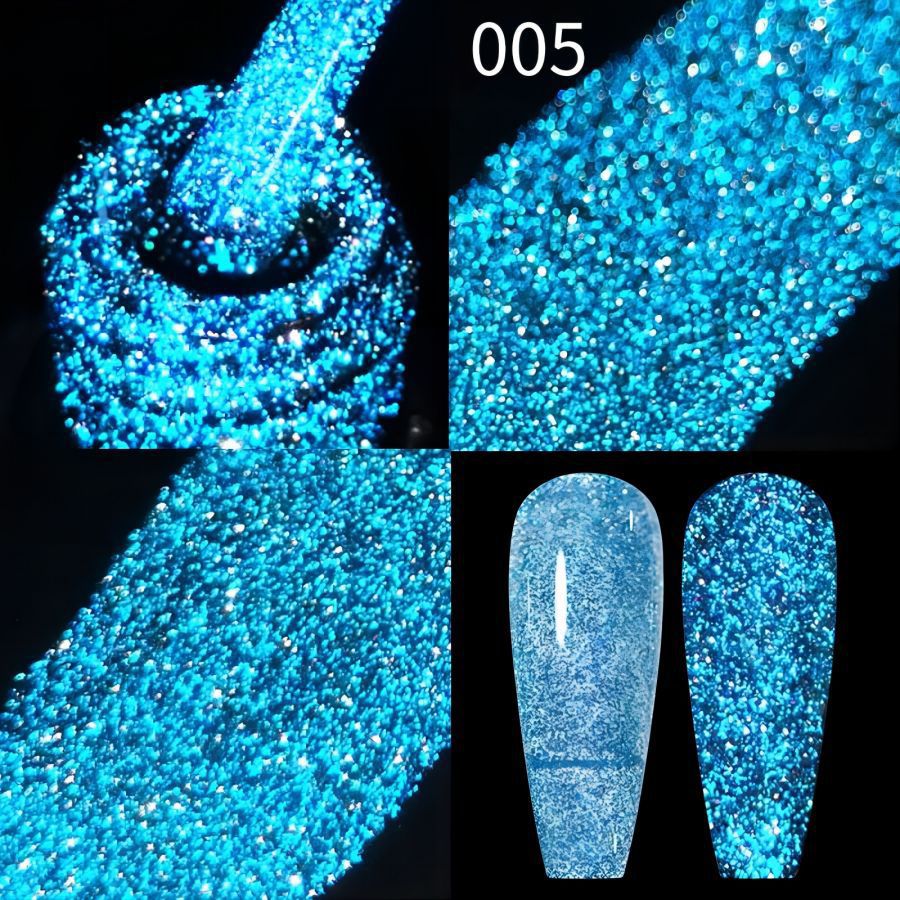 Gel UV con Brillo de Diamante Multicolor, Secado, Capa de sellado, Refuerzo para Salón de Uñas image 12