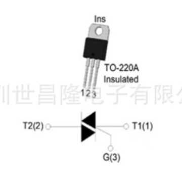 JST30A-600BW捷捷微三象限双向可控硅 600V 30A 50mA TO-220A