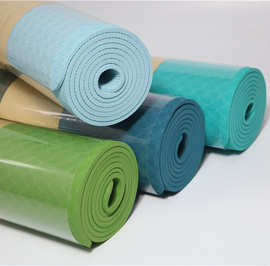 微瑕疵TPE双色特价清仓tpe瑜伽垫舞蹈健身防滑加宽环保无味家用垫