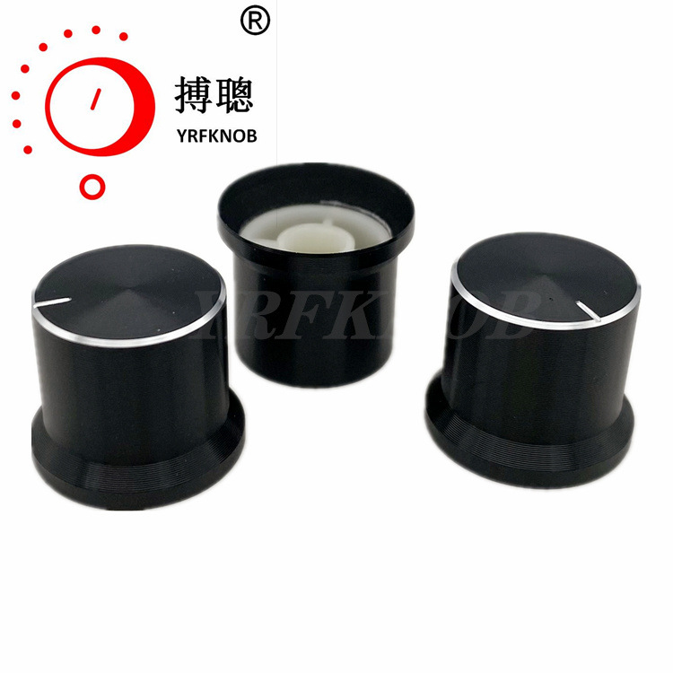 YRFKNOB����ñ�ͺ�ɫ��������̫�������Ͻ���ť 17-20*17������ť