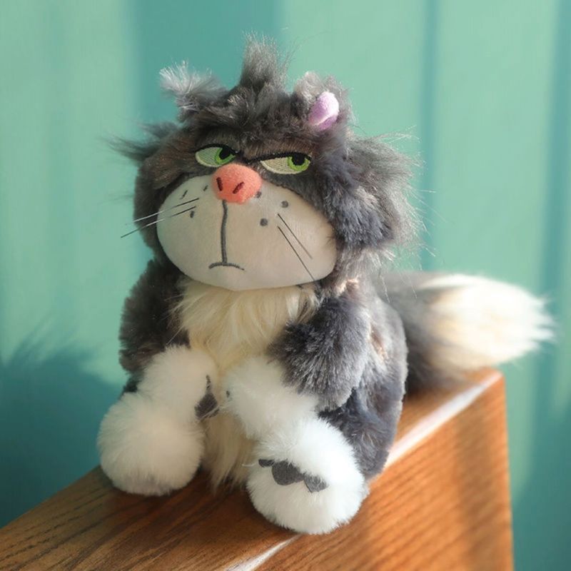 漫画ルシファーキャットバッグペンダントぬいぐるみかわいい猫ぶら下げ車のキーホルダースクールバッグペンダントミニ|undefined
