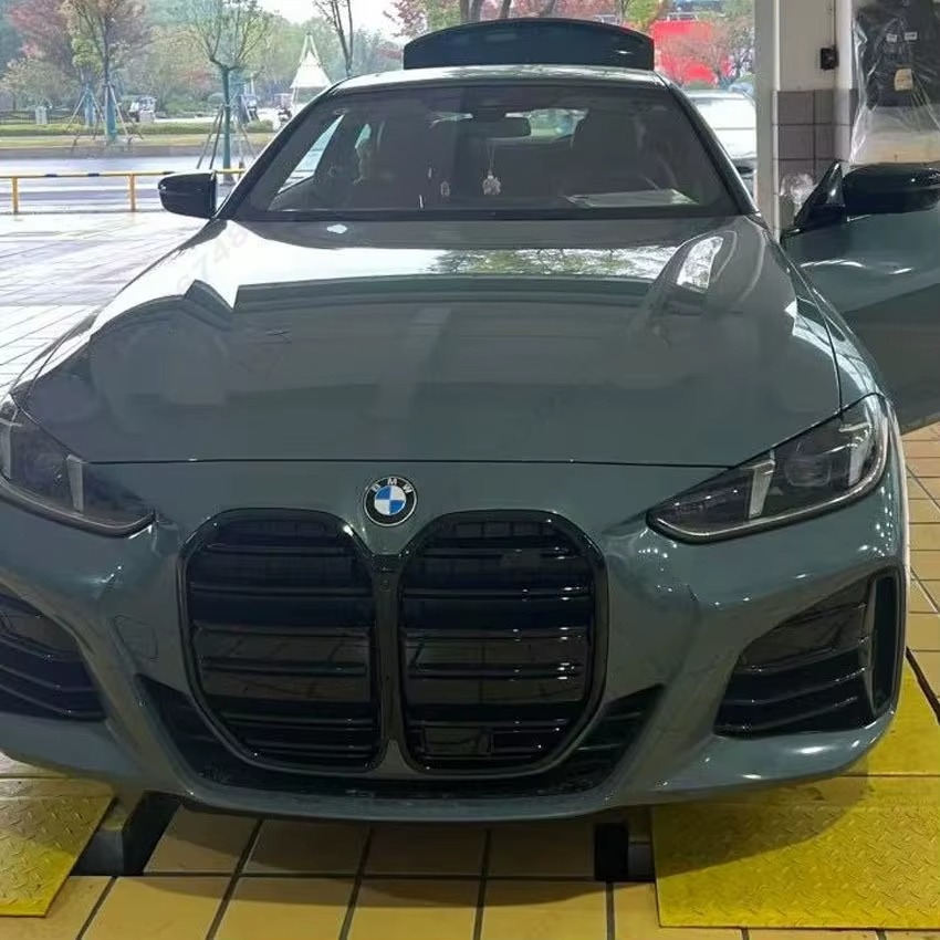 Suitable for 2021-2024 Bmw 4 Series Integrated Front Lip Modification for 2-Door G22/4-Door G26, No-Drill Front Spoiler