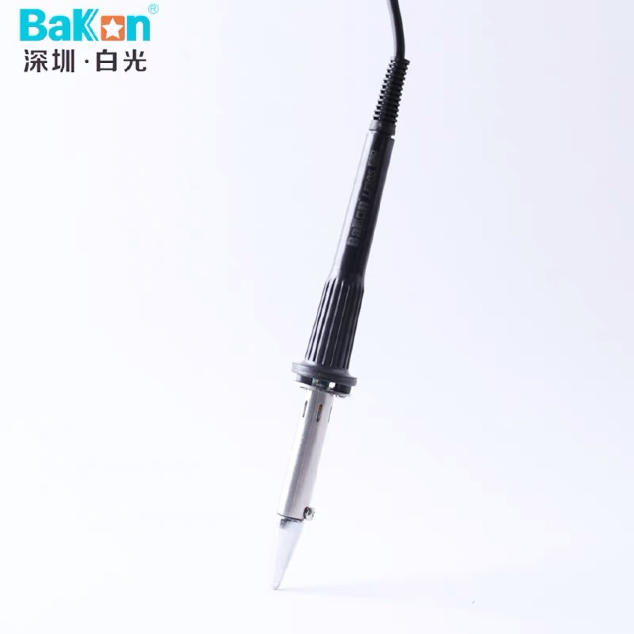 白光LF305电烙铁手柄 BK3300可调温高频涡流焊台手柄200W铁芯焊笔