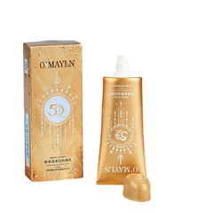 欧米蓮美白日焼け止め金瓶日焼け止めSPF50爽やか保湿屋外高倍アイソレーションクリーム紫外線防止