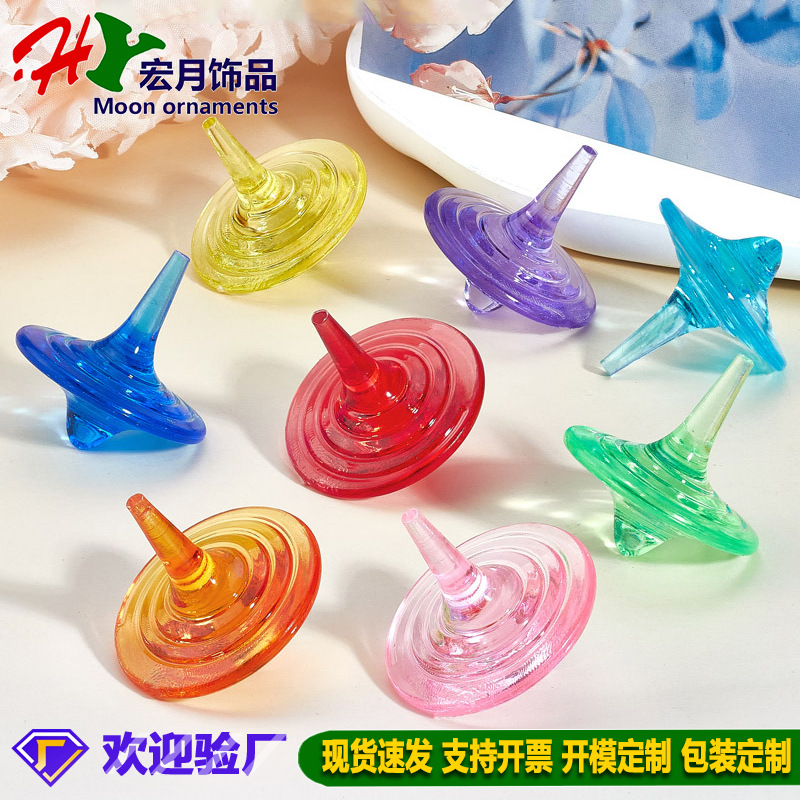 Children's Gem Toy Small Top Imitation Crystal Cartoon Diamond Playground Grasping Machine Rewards Children's Archaeological Treasure Digging