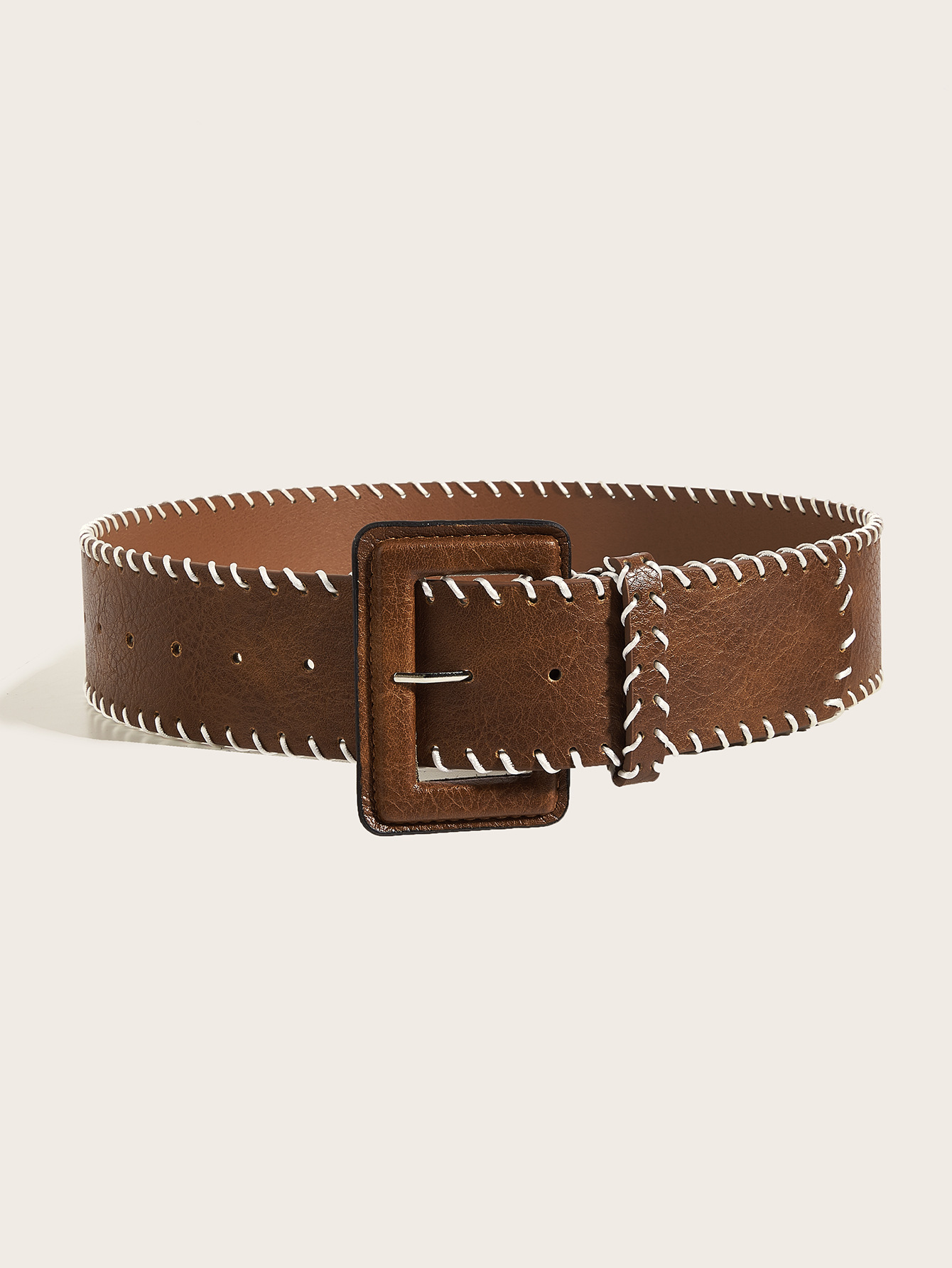 Simple Style Color Block Pu Leather Women's Leather Belts display picture 13