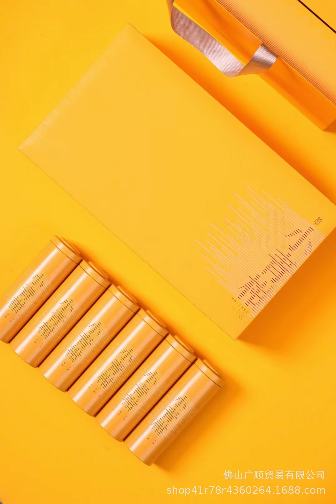 喜物小青柑6铁罐包装空罐礼品盒