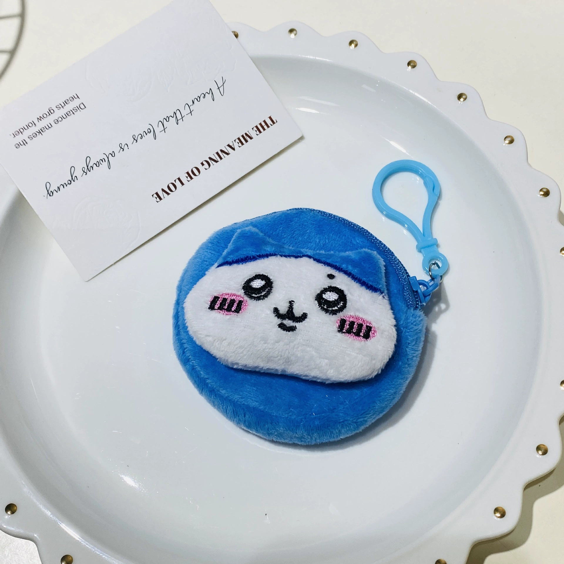 Милайший маленький кошелек, брелок, сумка для ключей, подвеска мультфильм, наушники, органайзер, украшение для сумки, плюш