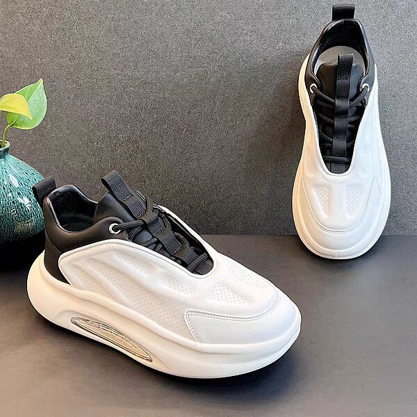 Air Kissen Weiße Schuhe Frühling Neue Männer S Beliebte Dad Plattform Turnschuhe Weiche Sohle Casual_voghion.com