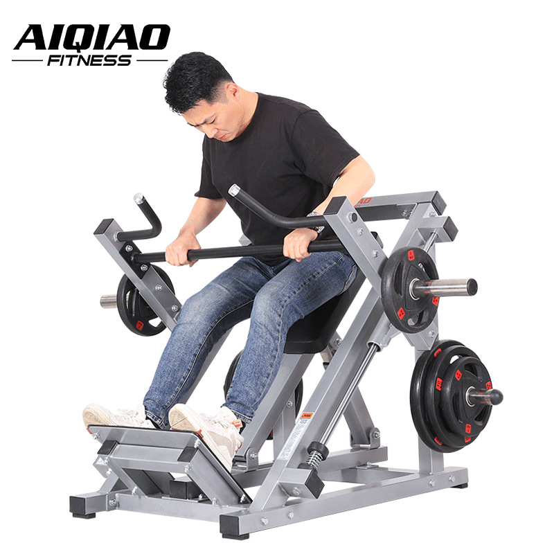 Remo en forma de T se inclina, tira de la espalda, posición de pie, dispositivo de entrenamiento integral de fuerza de brazo de espalda, dispositivo de ejercicio comercial profesional para el hogar