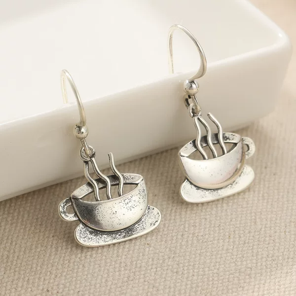 Chenyue Cross-Border Earrings European and American Simple Turquoise Copper Ear Clips Yiwu Jewelry
