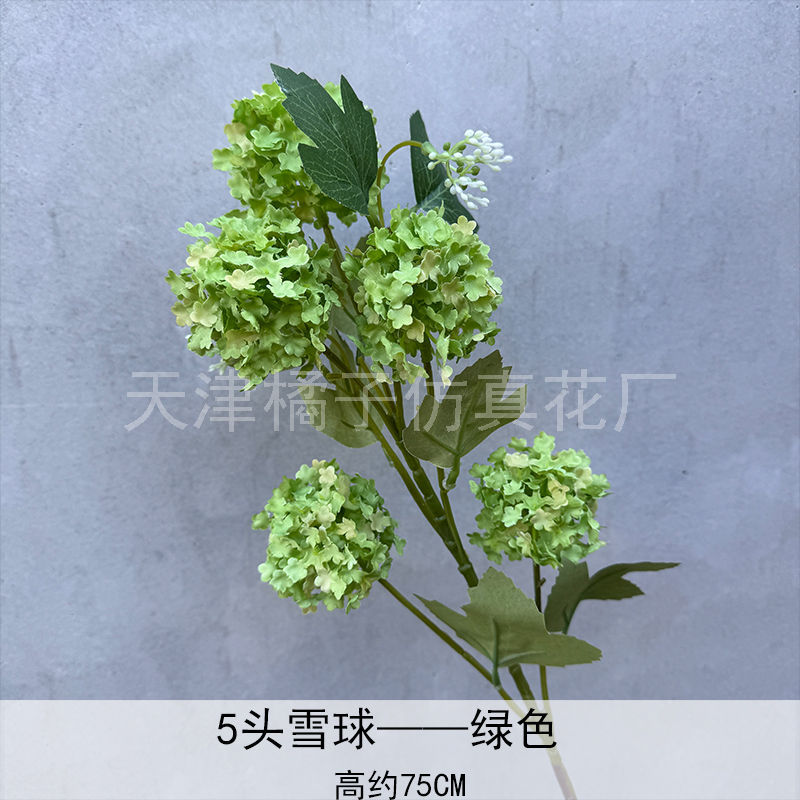 Flores de boda de alta calidad de flores de madera verde de bambú y lirio de pino masson de alta calidad