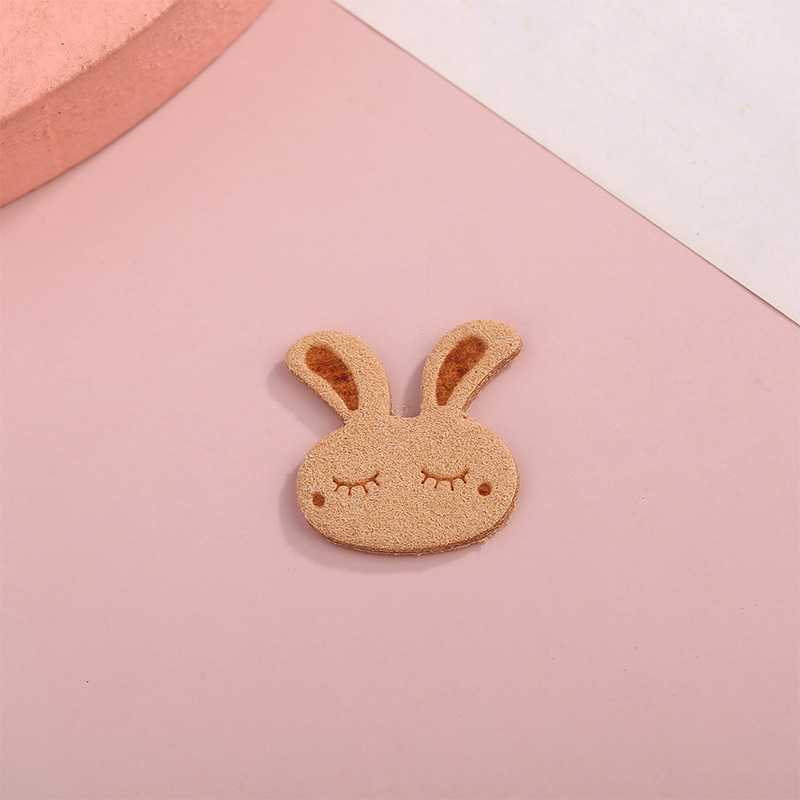 토끼 머리 2*2cm (단색/200/가방 여러 주문)