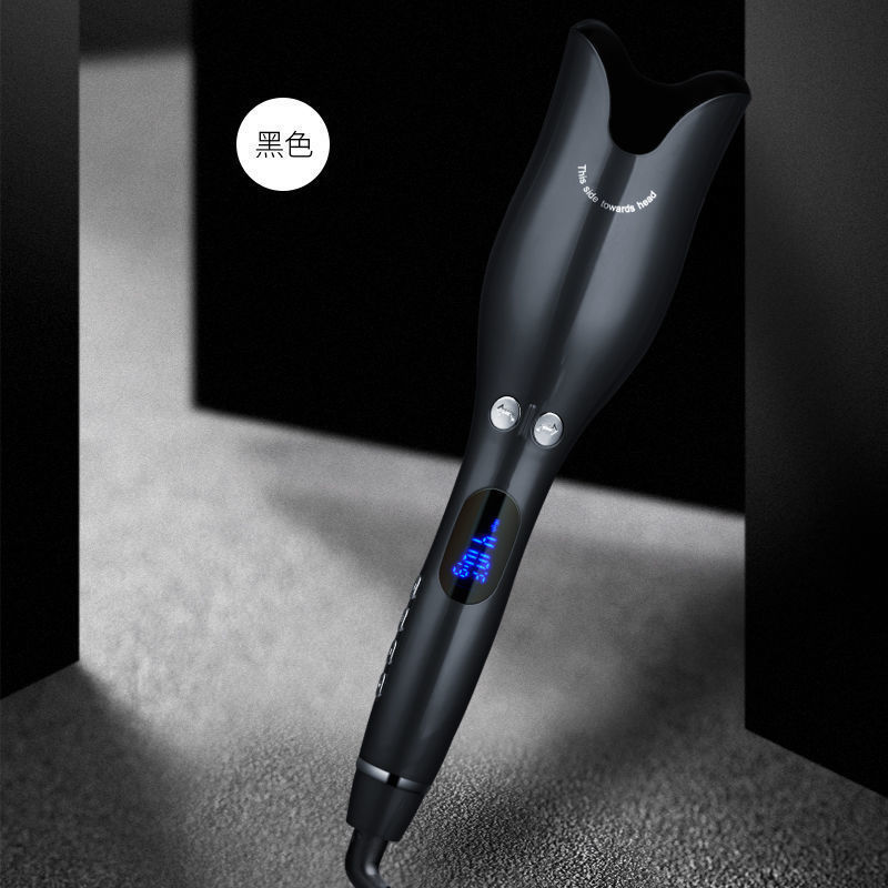 Cross-border new rose type big wave intelligent curling iron negative ion does not hurt the hair lazy curling iron wholesale