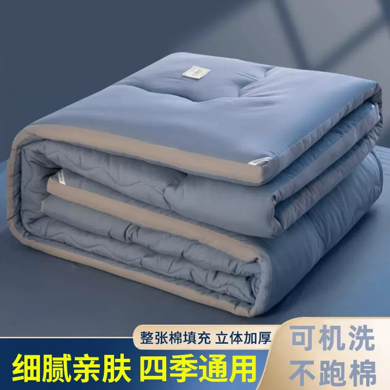 被子冬被加厚保暖冬季棉被春秋被学生宿舍单人丝绵被芯空调被冬天