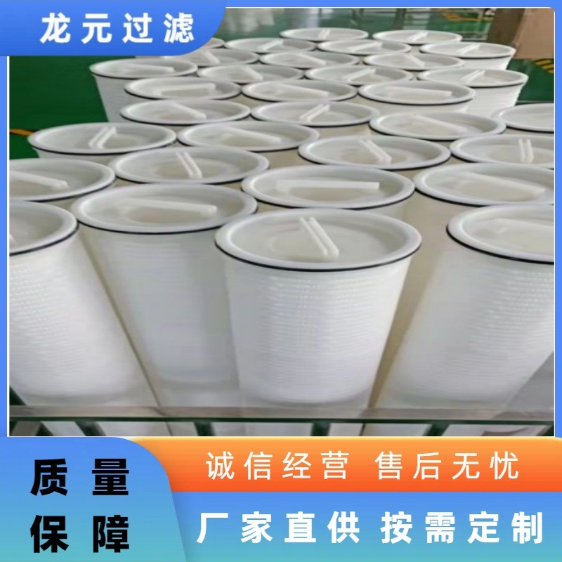 保安大流量滤芯 内外骨架pp热熔焊接水处理 聚丙烯折叠大流量滤芯