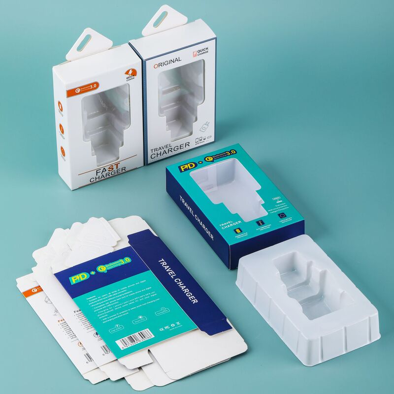 Pd Charger Universal Packaging Box Pd3.0 Charging Head Packaging Wall Charging Fast Charging Carton Packaging Spot Wholesale